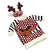 Tenworld 1 PC Christmas Decoration Red Wine Bottle Cover Bags Home Party Decor