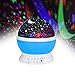 Toys for 4-5 Year Old Boys, Night Light Rotating Moon Stars Projector Night Lights for Kids Toys for 2-12 Year Old Girls Gifts for 2-12 Year Old Boys Girls (Blue)