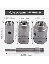 HOEN SDS Plus   Broca para sierra de cemento o hormigón (30 a 2.559 in)