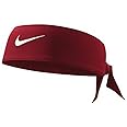 Nike Dri-Fit Head Tie 2.0 Headbands, White/Black, One Size