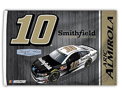 Aric Almirola #10 2018 CAR Design 3x5 Flag w/grommets Outdoor House Banner Nascar Racing