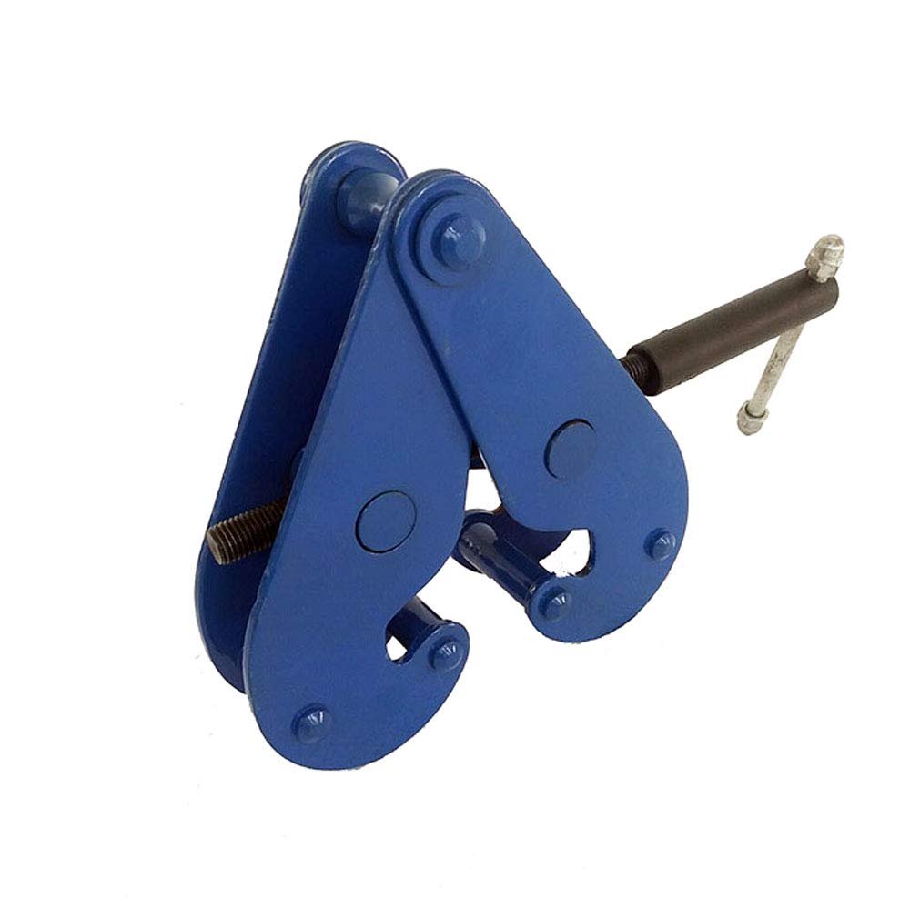 1 Ton Techtongda Yc Type Beam Clamp Heavy Duty Steel Clamp V Lift Industrial I Beam Lifting Clamps Material Handling Products