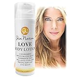LOVE Body Lotion | Highly Moisturizing & Anti Aging | Organic Natural Ingredients - Aloe Vera, Vitamin E, Coconut Oil, Shea Butter, Cocoa, Jojoba & Macadamia Oil | Skin Nation by Michelle Stafford