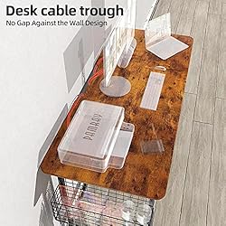Pamray Small White Computer Desk for Small