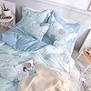 FADFAY Duvet Cover Set King Coastal Bedding Nautical Tropical Bedding 100% High Qualtiy Cotton Super Soft Hypoallergenic…