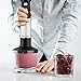 DIYOO Hand Blender Set, 4 in 1 Stainless Steel Hand Immersion Blender 500W with Variable 6 Speed Control Includes Chopper, Whisk and BPA-Free Beaker for Baby Food, Soap, Kitchen
