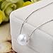 Cat Eye Jewels S925 Sterling Silver Box Chain Freshwater Shell Pearl Pendant Necklace & Earrings Set C001