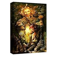 Canvas Wall Art Creative Illustrations Canvas Prints Home Artwork Decoration for Living Room,Bedroom - 12x18 inches