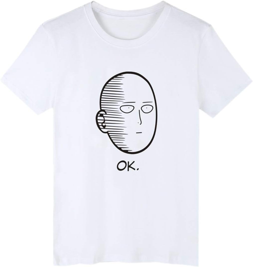 One Punch Man Saitama Japanese Superhero Men's T-Shirt and Women's Short Tees