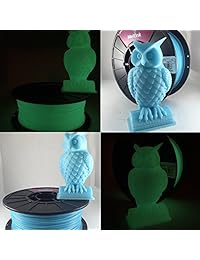 meltink3d Glow Aqua Azul 2,85 mm PLA filamento de impresora 3d 1 kg
