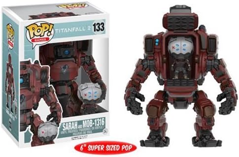 Titanfall 2 Sarah Pop! Vinyl Figure and MOB-1316 Titan Vehicle by Titanfall