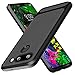 LG G8 ThinQ Case,LG G8 Case, SunRemex Carbon Fiber Shock Resistant Brushed Texture with Anti-Fingerprint and Anti-Slip Design Phone Protective Cover Case for LG G8 ThinQ (Black)