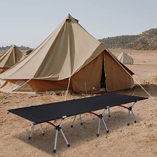 REDCAMP Ultralight Folding Camping Cot for Adults, Portable Lightweight