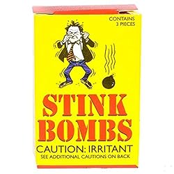 Rhode Island Novelty Stink Bombs Glass Vile Vials Novelty (Box of 36)