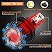 H13/9008 LED Headlight Bulbs leppein S+ Series Dual High/Low Beam 32xZES 2nd Chips 6500K 8000LM Cool White Halogen Replacement Conversion Kit-1 Pair