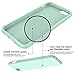 iPhone 6s case, Roybens Dual Layer Military Grade Shockproof Hard PC + Soft Rubber Silicone Grip Anti Slip Bumper Protective Cover for Apple iPhone 6 / 6s, Mint Green, Teal