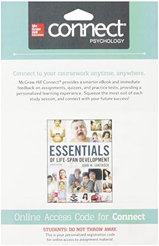 Connect Access Card for Essentials of Lifespan Development Printed Access Code – 2015