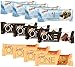 ISS Research Oh Yeah! One Bar Nuts and Chocolate Flavors Protein Bar Variety Pack Bundle Almond Bliss, Chocolate Brownie and Peanut Butter Pie, 4 Pack each (12-Bars)