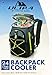 Arctic Zone Ultra 24 Can 10 Storage Ares Backpack Cooler, Blue/Black