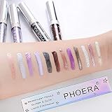 Phoera Magnificent Metals Liquid Glitter Eyeshadow 107 Trust Fund Waterproof view 2