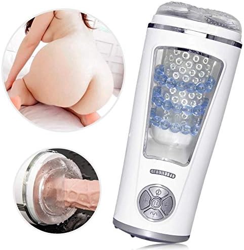 Bckig Portable Smart Dexterous Thrust Training Mode Electric Male Training Tool, 10 Mode 10 Speed, Real Girl Feels Silent Motor 360° Rotation 280 Times Per Minute Automatically