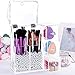 Lifewit Langforth 5mm Thick Acrylic Makeup Organizer Case with Rosy Pearl, Type3