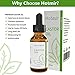 Castor Oil, Organic Castor Oil - Hotmir Castor Oil for Hair | with Pure, Natural, Vitamin E | for Eyelash and Hair Growth | Dry, Sensitive, Combination, Oily and Normal Skin -1fl oz 30mL