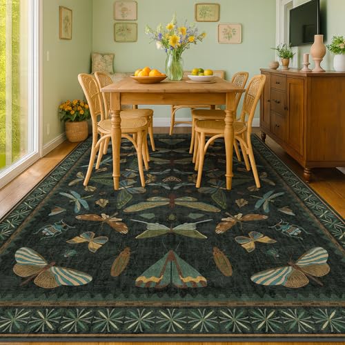 Dark Green Area Rugs