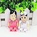 16GB Cartoon usb drives Doctor Robot USB Flash Drive for monther's day (pink)