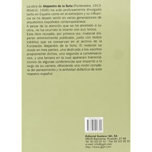Alejandro de la Sota Escritos Conver.confere.(2002