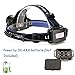 HFAN LED Headlamp Headlight, Super Bright 3 Modes 800 Lumens Adjustable Zoomable Waterproof Headlamp for Camping,Running,Walking, Fishing, Hunting,Reading,Car Repairing,DIY Works ect