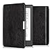 kwmobile Case for Kobo Aura Edition 2 - Book Style PU Leather Protective e-Reader Cover Folio Case - Black