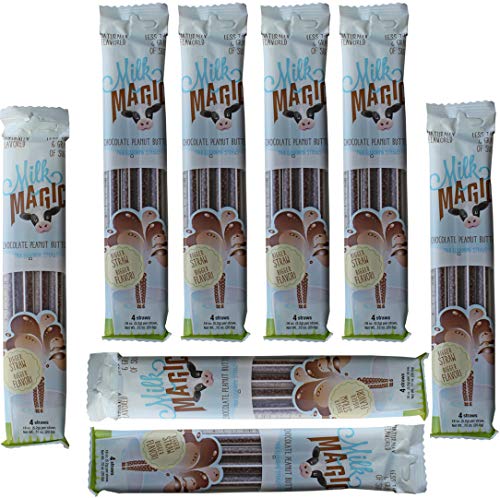 Milk Magic straws - Chocolate Peanut Butter 32 count