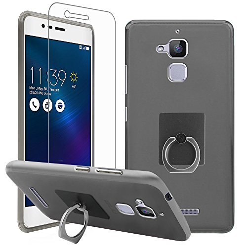Asus zenfone 3 max zc520tl case with ring holder + scre…