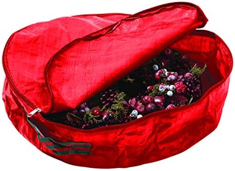 Christmas Wreath Storage Bag - Large - 61cm Diameter - Fully Zipped