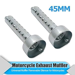 Riloer 2X Universele Voor Motorfiets Uitlaat Kan Uitlaat Baffle DB Killer korte Demper