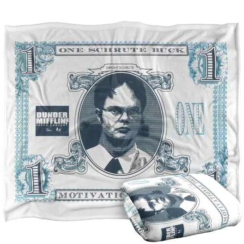 LOGOVISION The Office Blanket, 152 x 127 cm Schrute Buck Silky Touch Super Soft Throw Blanket