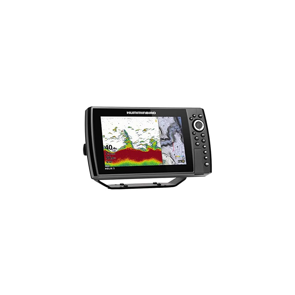 Humminbird HELIX 9 G3N Fish Finder with CHIRP, MEGA SI+, GPS, and 9InchDisplay eNautical