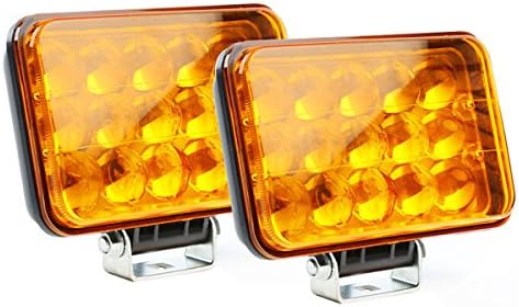 LED Bar Driving Fog Lights - Grikey 5 Inch 45W Spot LED Off-road Led Light Bar Fog Lights LED Work Light For Jeep Truck Van Camper SUV ATV Motorcycle Pack of 2