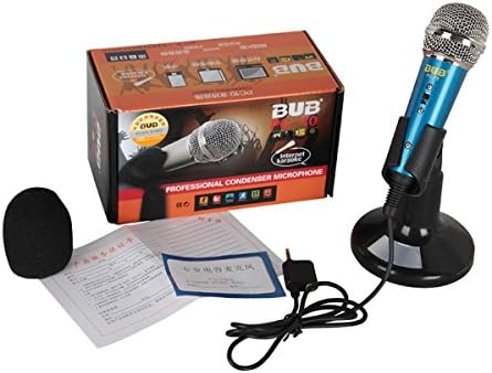 JOYOOO Mini Handheld Condenser Microphone singing recording for Mobile phone, Compatible with iOS and Android, Smartphones for Recording, Podcasting, Online Chatting Facebook, YouTube, Skype