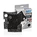 Hydor Professional Black Coarse Sponge Filter Media – Filters Debris from Aquarium Water, Canister Media – Biological, Mechanical, Chemical Filtration- Produces Crystal Clear Water – 150 gph – 2 Pack