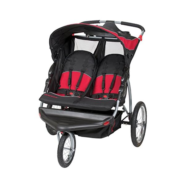 baby expedition double jogging stroller
