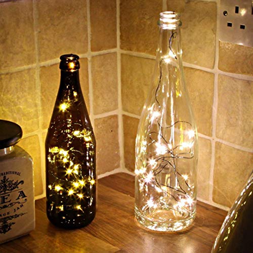 Jarvis 30 LED Photo Clip String Fairy Lights Warm White | Decorative for Parties Weddings Graduations | Hang Pictures or Polaroids, Cards or Small Trinkets - Thumbnail 3