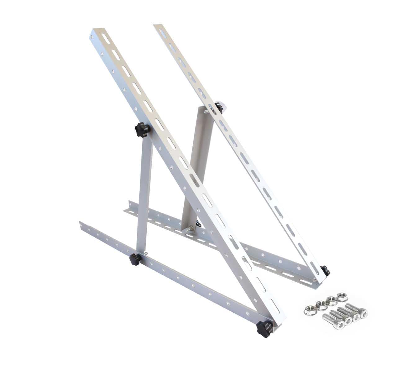 LOWENERGIE Adjustable Angle Solar Panel Mounting Brackets Frame Shed Caravan Boat or Ground Mount (For Solar Panels up to 700mm Wide)