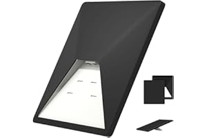 Wdpqyy Starlink Mini Silicone Cover with Anti-Glare Card, Protective Case Silicone Cover, Dustproof Waterproof Satellite Dish Accessories for RV Camping Vehicle Roof