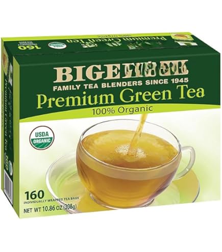 best organic green tea bags