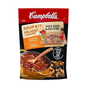 Campbell's Soup Kit Dry Mix, Spicy Chicken Tortilla, 150g ...