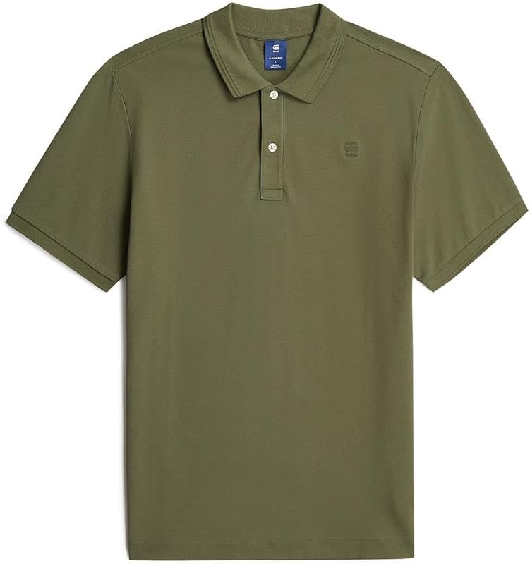 Polo Slim Sobretingido Dunda masculino, Tamanho: S, Cor Verde