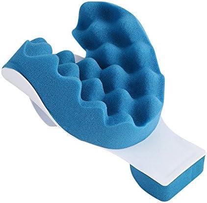 Memory Sponge Head Relaxing Device Massage Traction Pillow Neck Tension Release Pillow Cervical Neck and Shoulder Relaxing Pillow Pain Relief