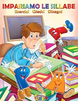 Amazoncom Impariamo Le Sillabe Schede Con Giochi E